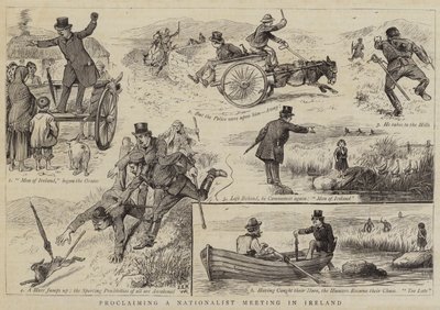Proclaiming a Nationalist Meeting in Ireland by William Ralston